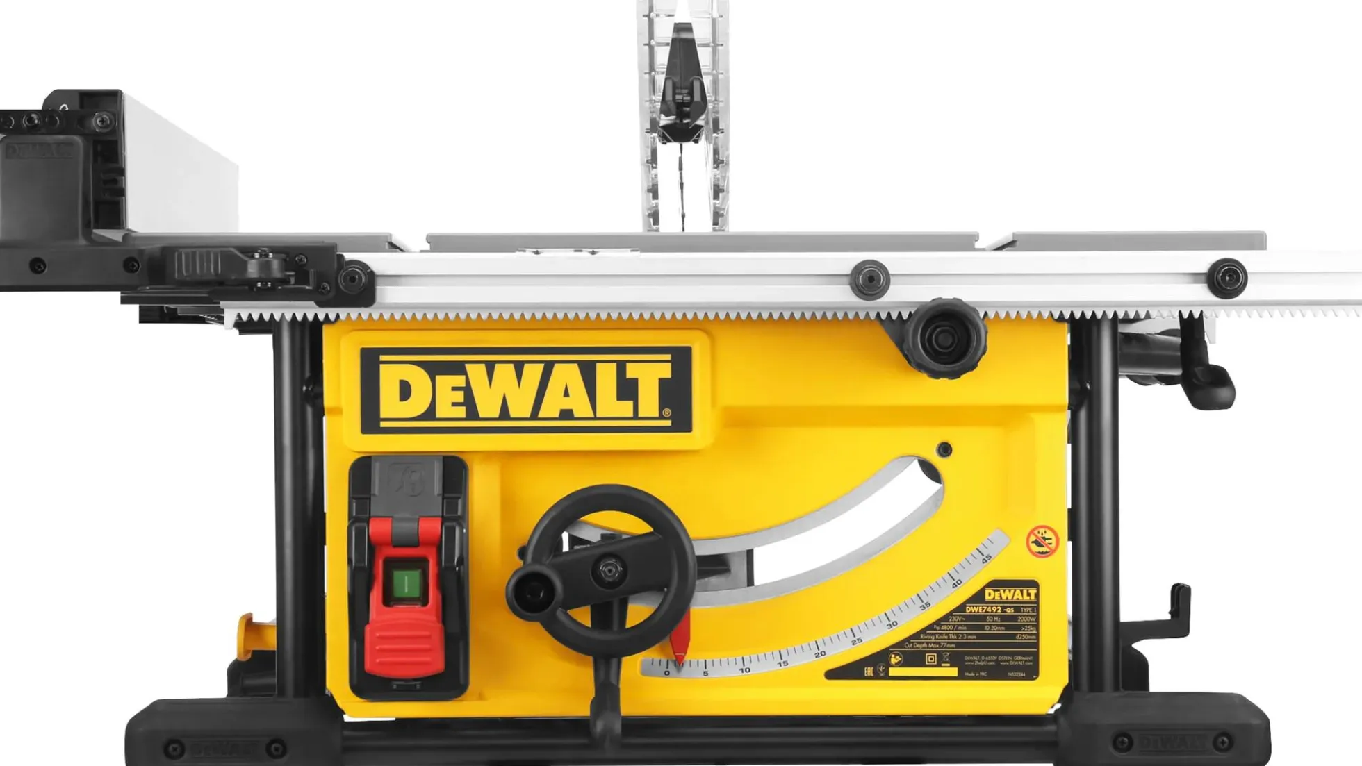 Tischkreissäge DeWalt DWE7492 + Sägeblatt-3er-Set