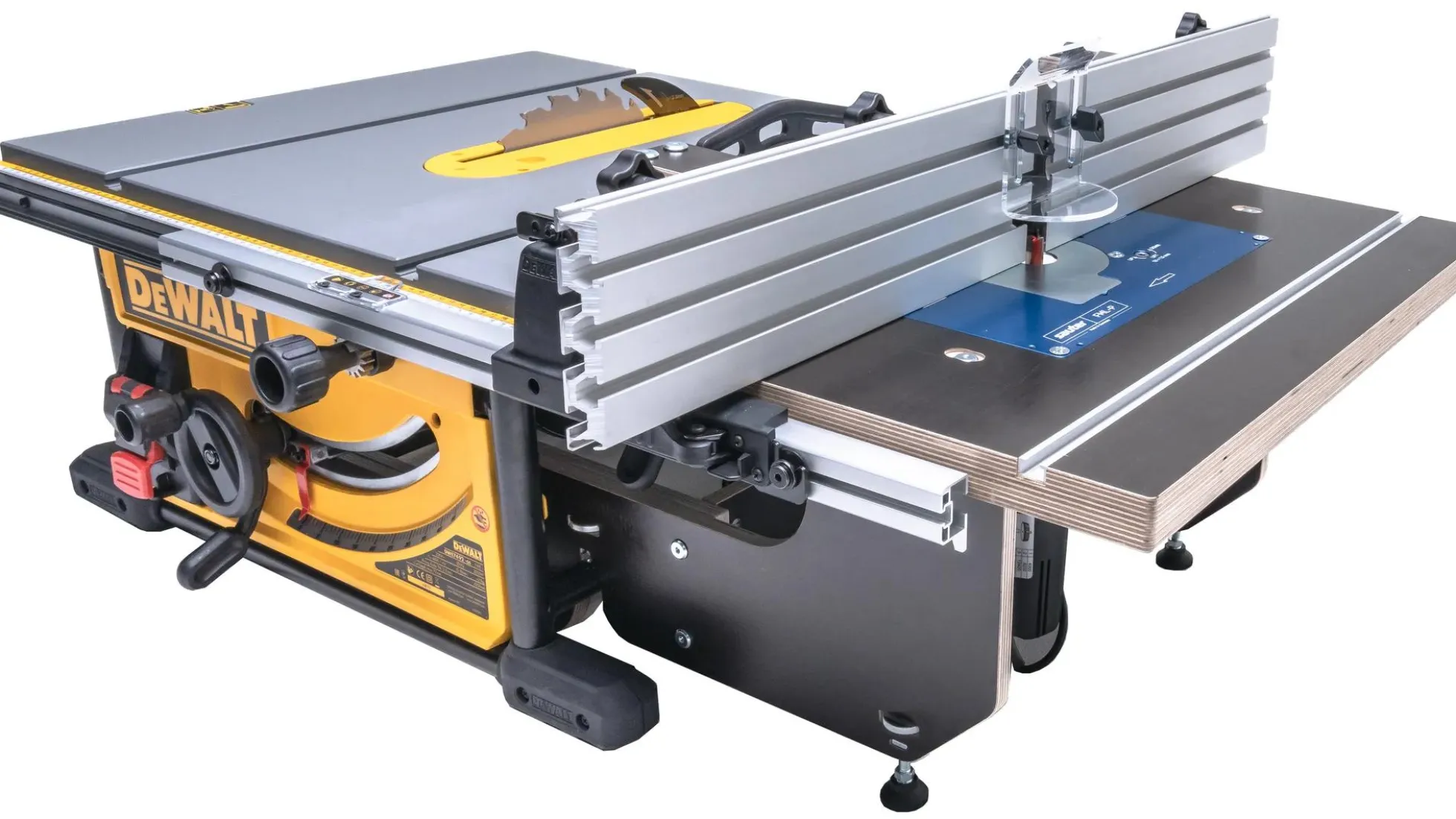 Tischsäge DeWalt DWE7492 + Frästisch Komplett-Set