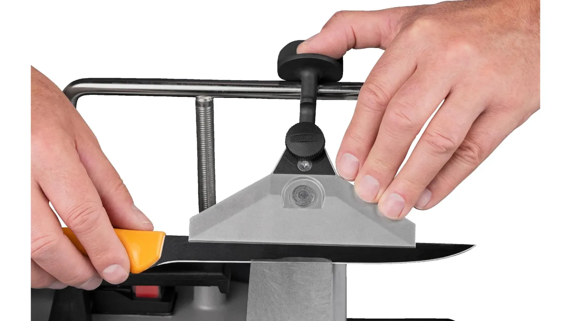 Tormek breite zentrierende Schleifvorrichtung für Messer