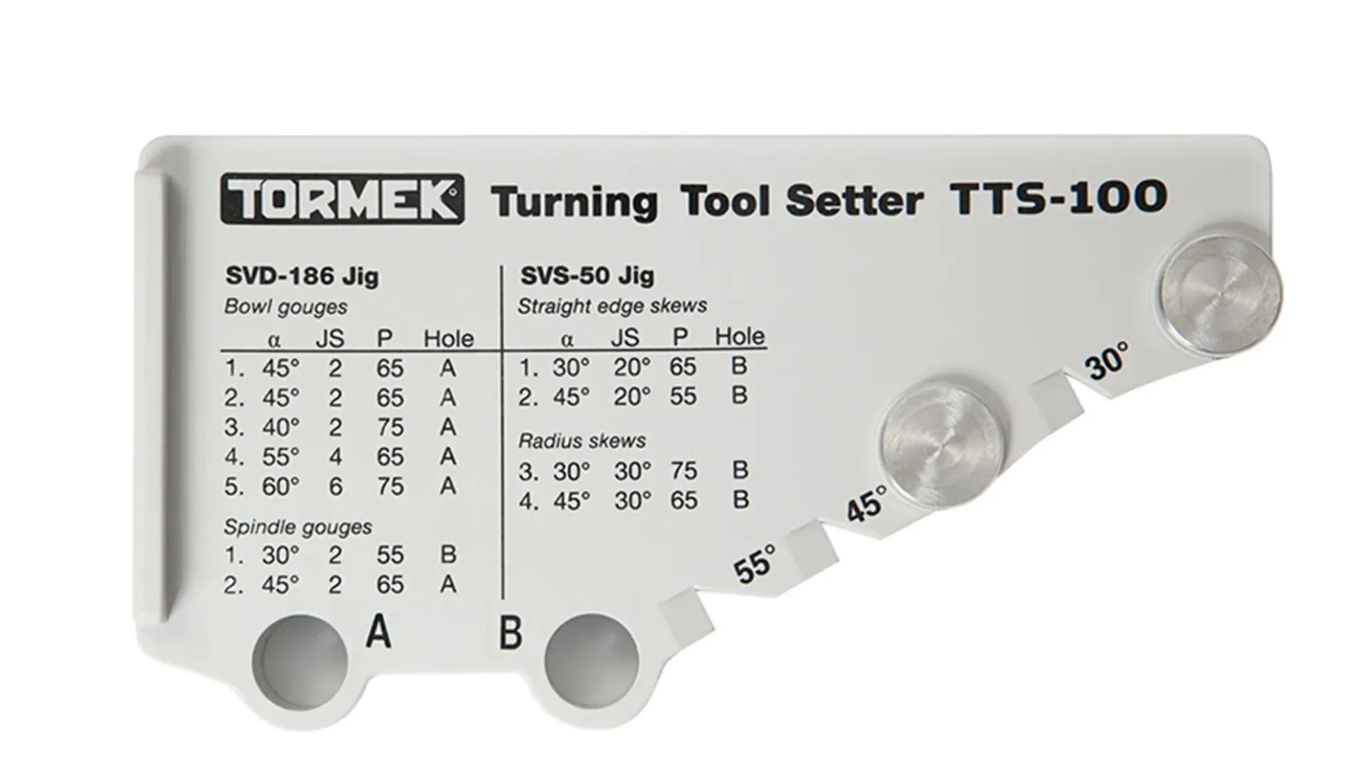 Tormek Einstelllehre für Drehstähle