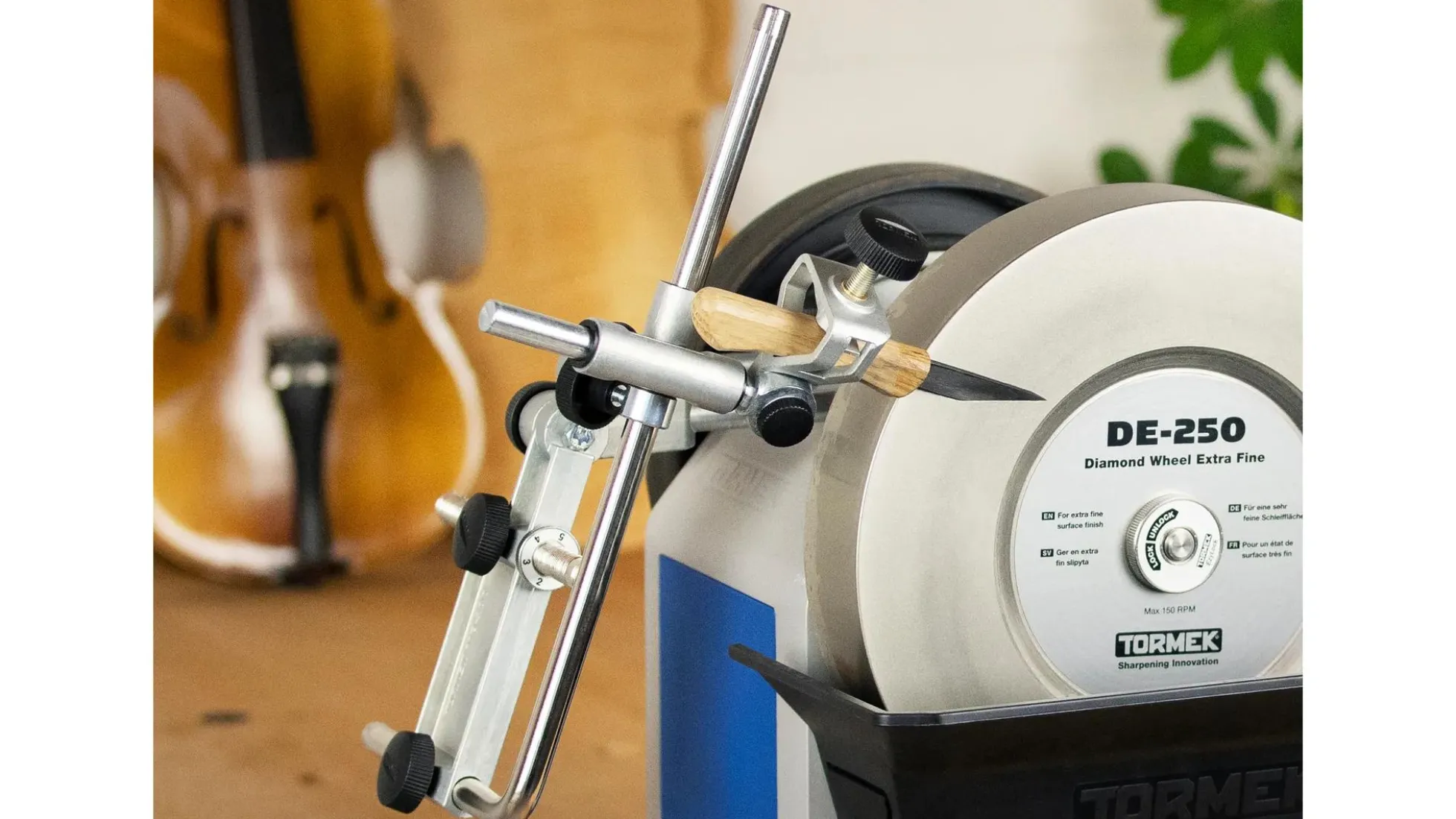 Tormek Schleifvorrichtung für Röhren