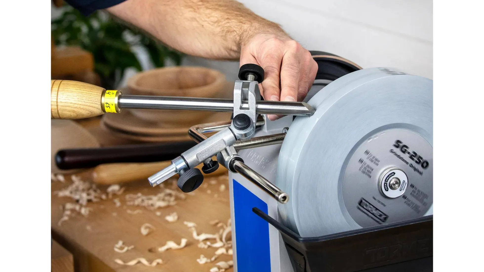 Tormek Schleifvorrichtung für Röhren