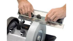 Tormek Vorrichtung für Maschinenhobelmesser