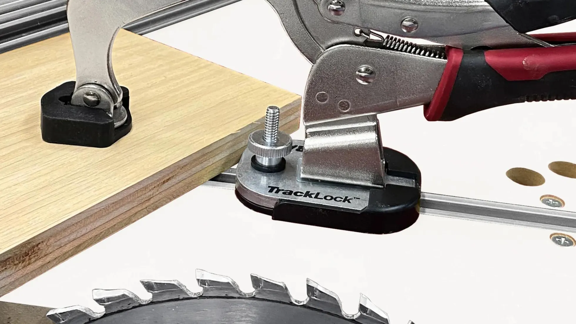 TrackLock - Werkstückzwingen Fixierung
