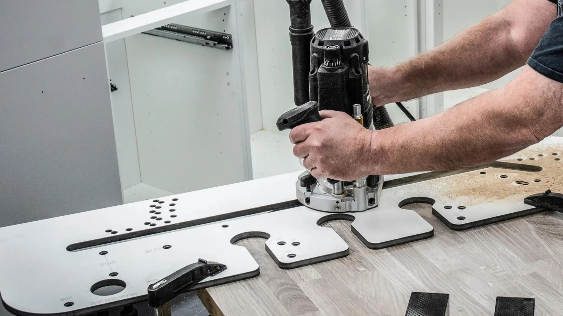 TREND Arbeitsplatten-Frässchablone PRO700