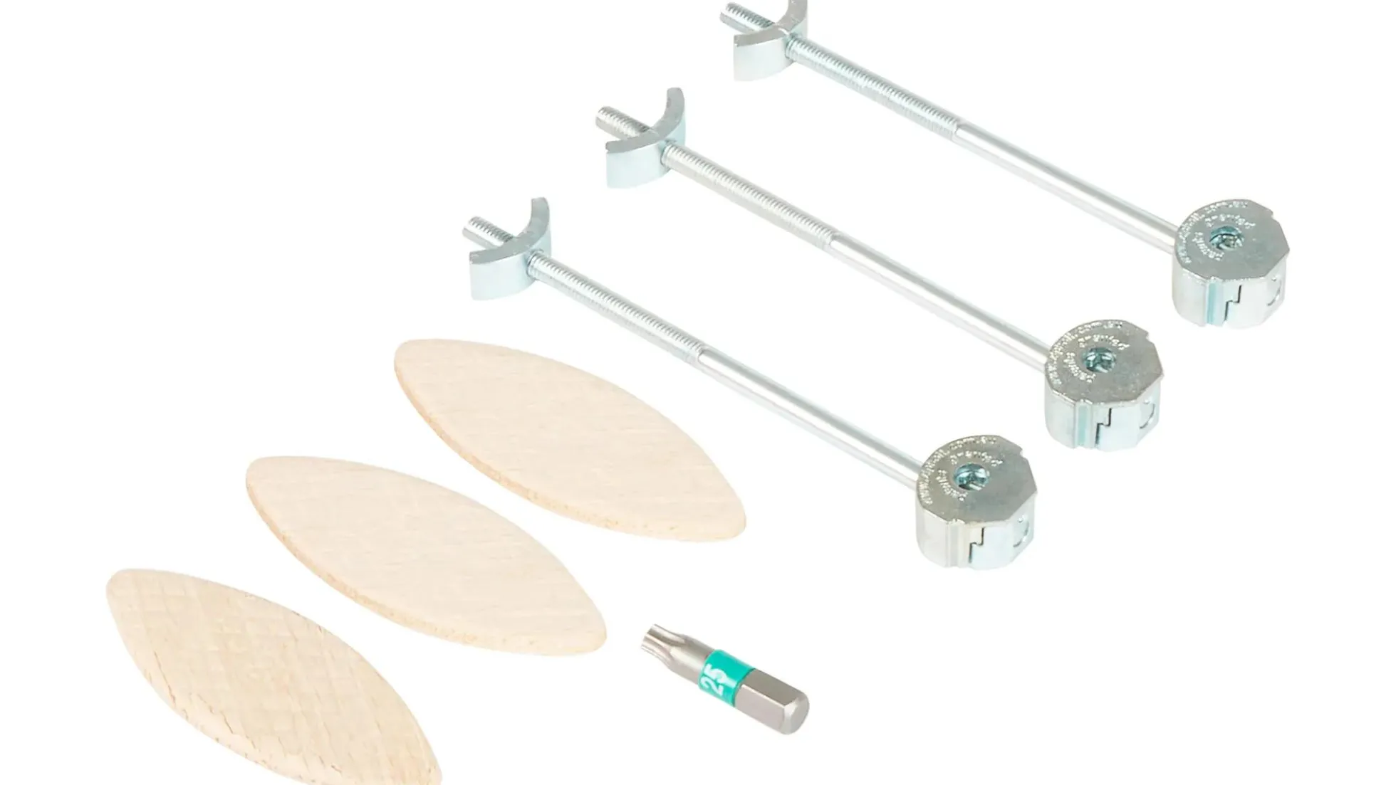 TREND Arbeitsplattenverbinder Zipbolt Compact, 3er-Pack