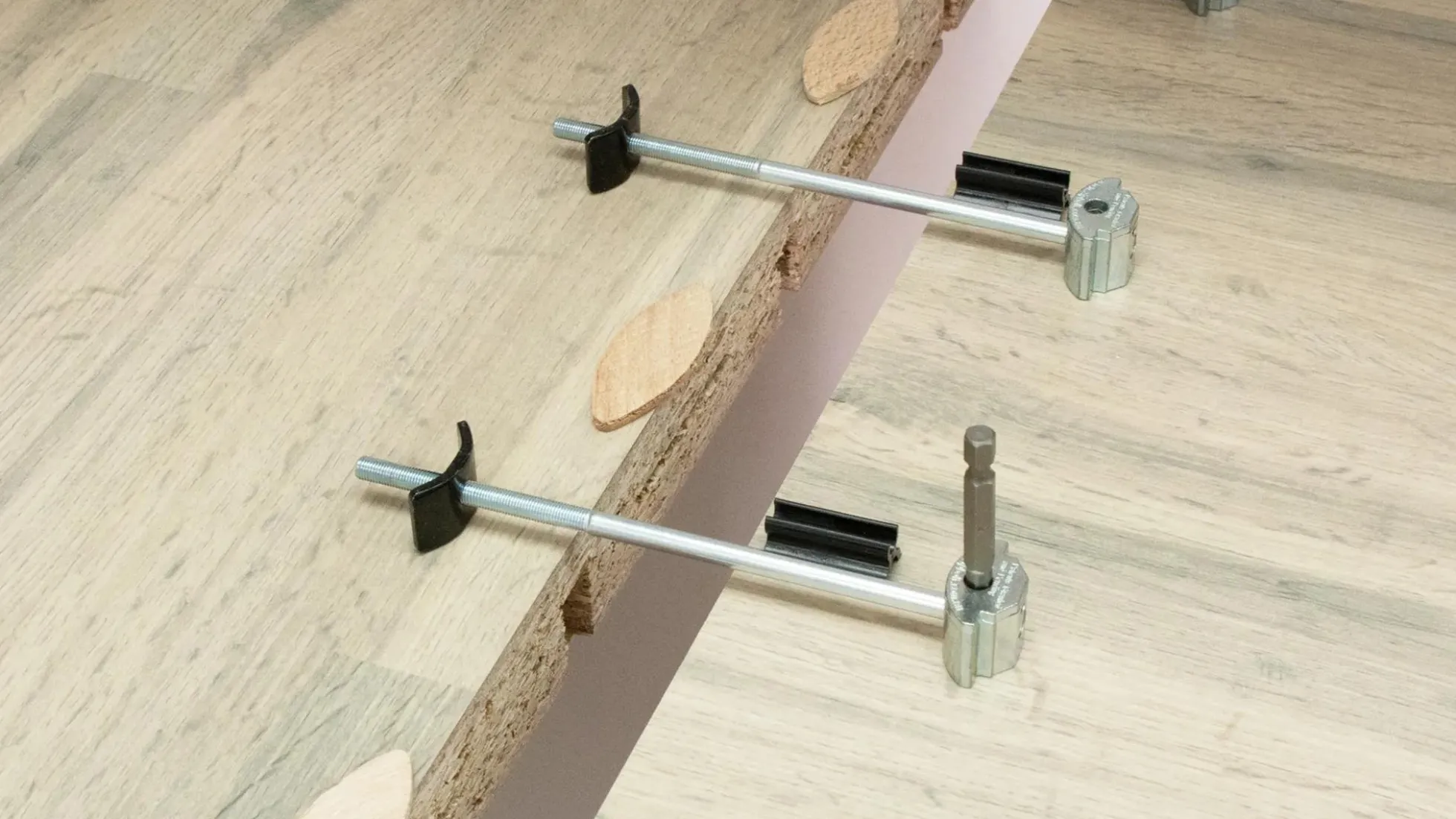 TREND Arbeitsplattenverbinder Zipbolt Standard, 3er-Pack