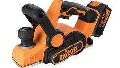 Triton Akku-Hobel mit bürstenlosem Motor 82mm