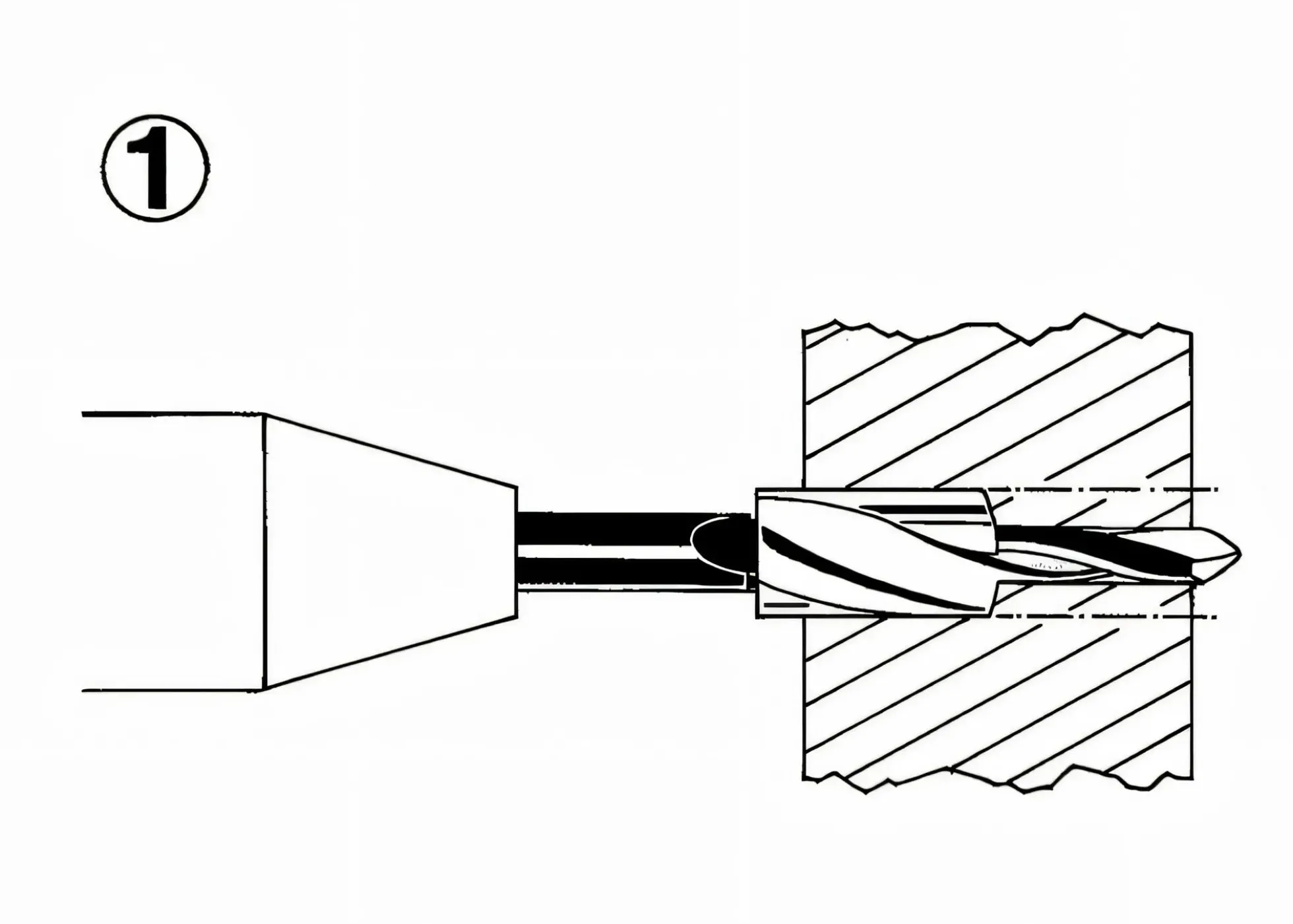 Türspionbohrer 14mm