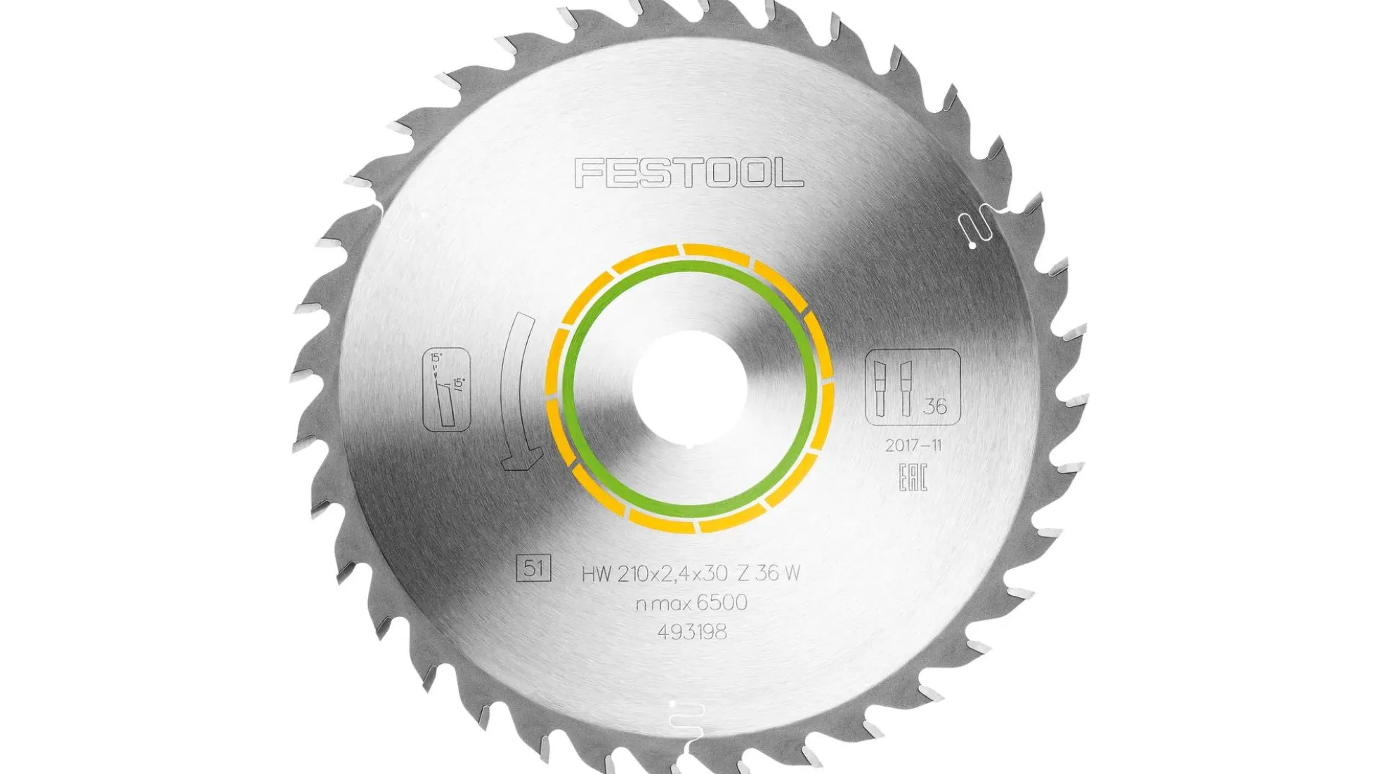 Universal-Sägeblatt 210x2,4x30 W36