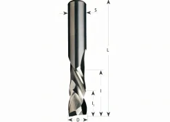 VHM-Sprialnutfräser DUAL-Schnitt