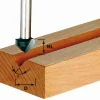 V-Nutfräser HS Schaft 8 mm HS S8 D11/9,5/60°