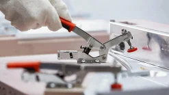 Waagerechtspanner mit offenem Arm und waagerechter Grundplatte STC-HH /45