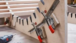 Waagerechtspanner mit offenem Arm und waagerechter Grundplatte STC-HH /45