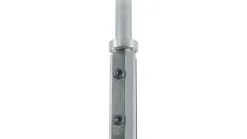 Wendeplatten Bündigfräser mit Kugellager am Schaft Ø 22 mm