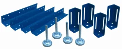 Werkbankbein-Set, höhenverstellbar 438 - 584 mm