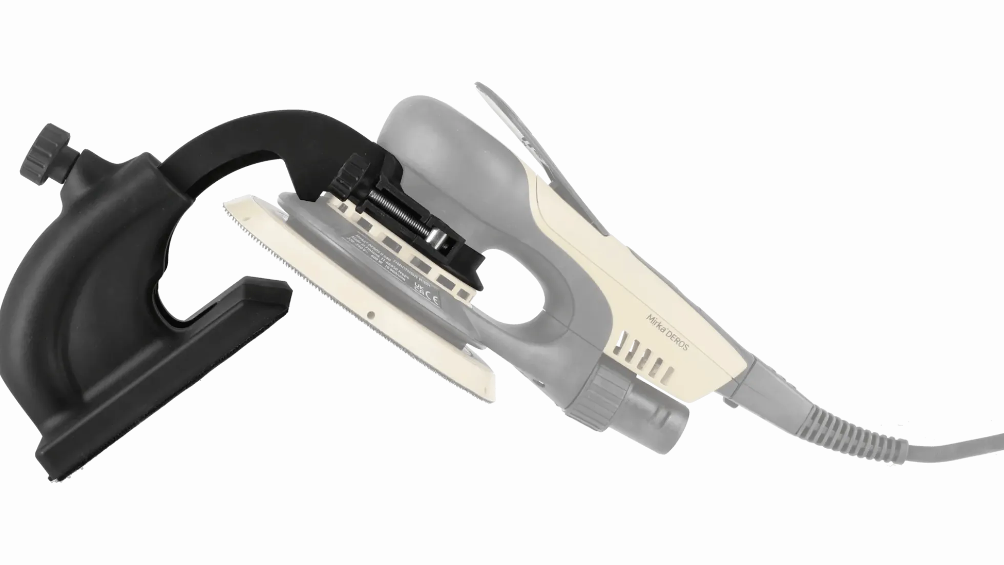 Winkelanschlag für Mirka DEROS 125/150 mm