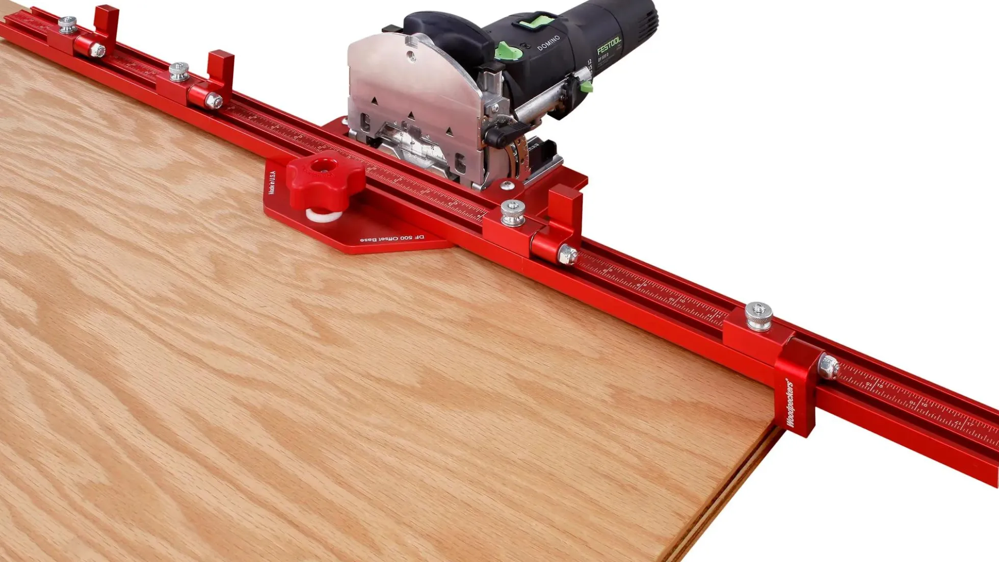 Woodpeckers Ansatz-Basis System für DF500 Festool