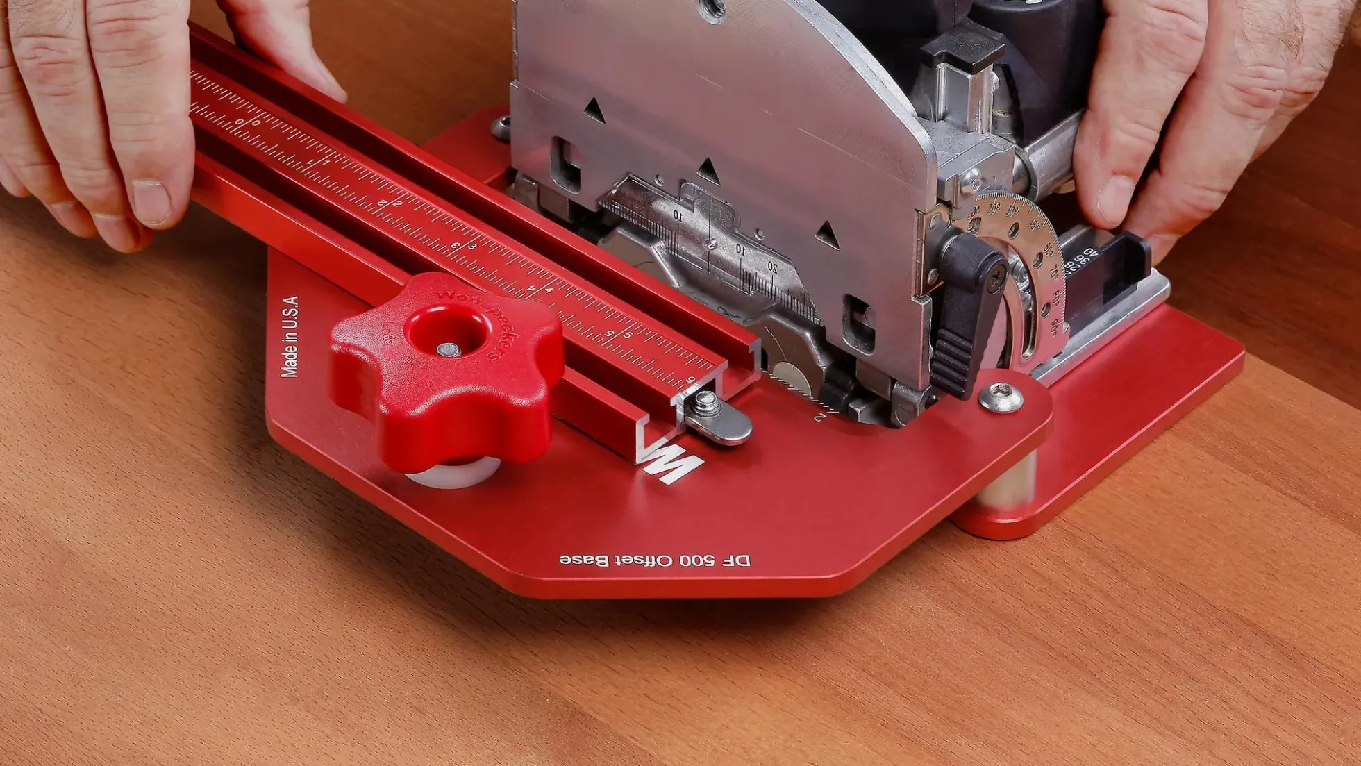 Woodpeckers Ansatz-Basis System für DF500 Festool