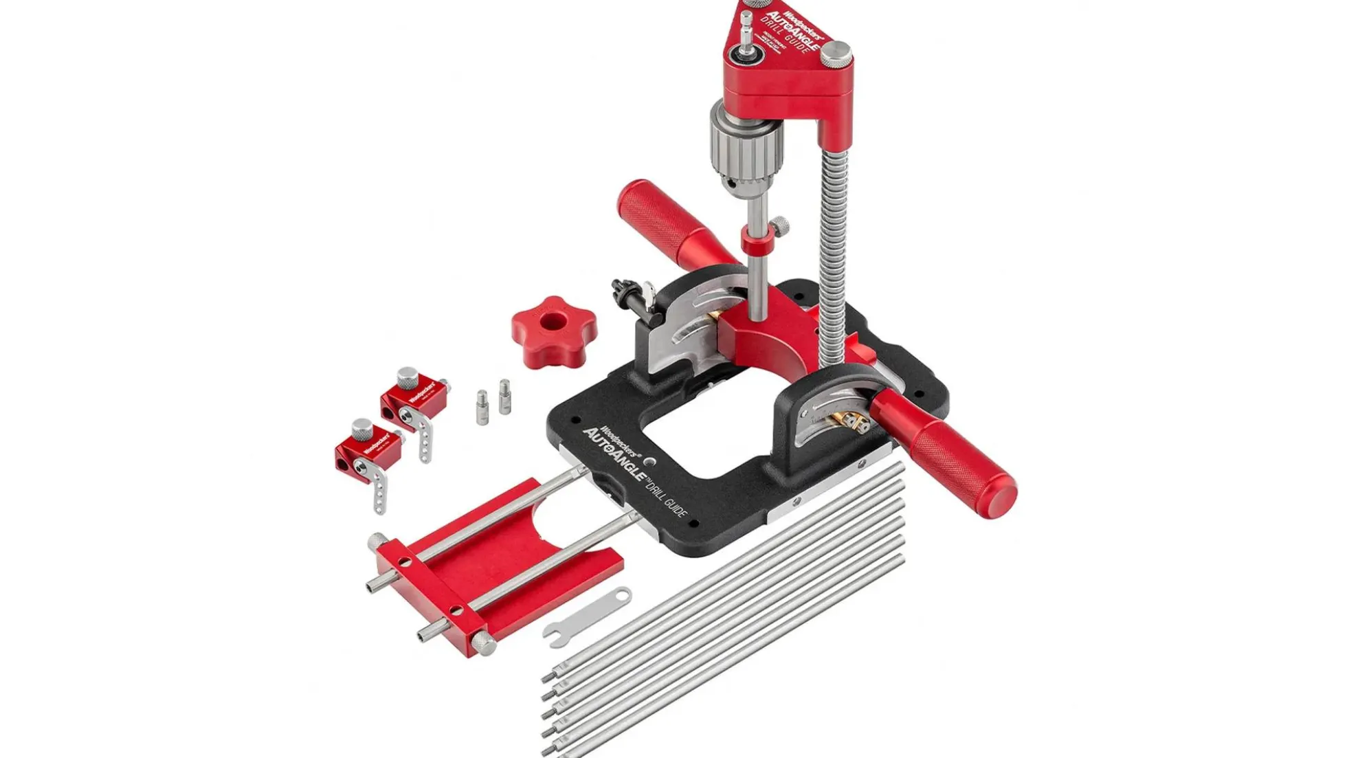 WOODPECKERS AutoAngle Drill Guide - Deluxe