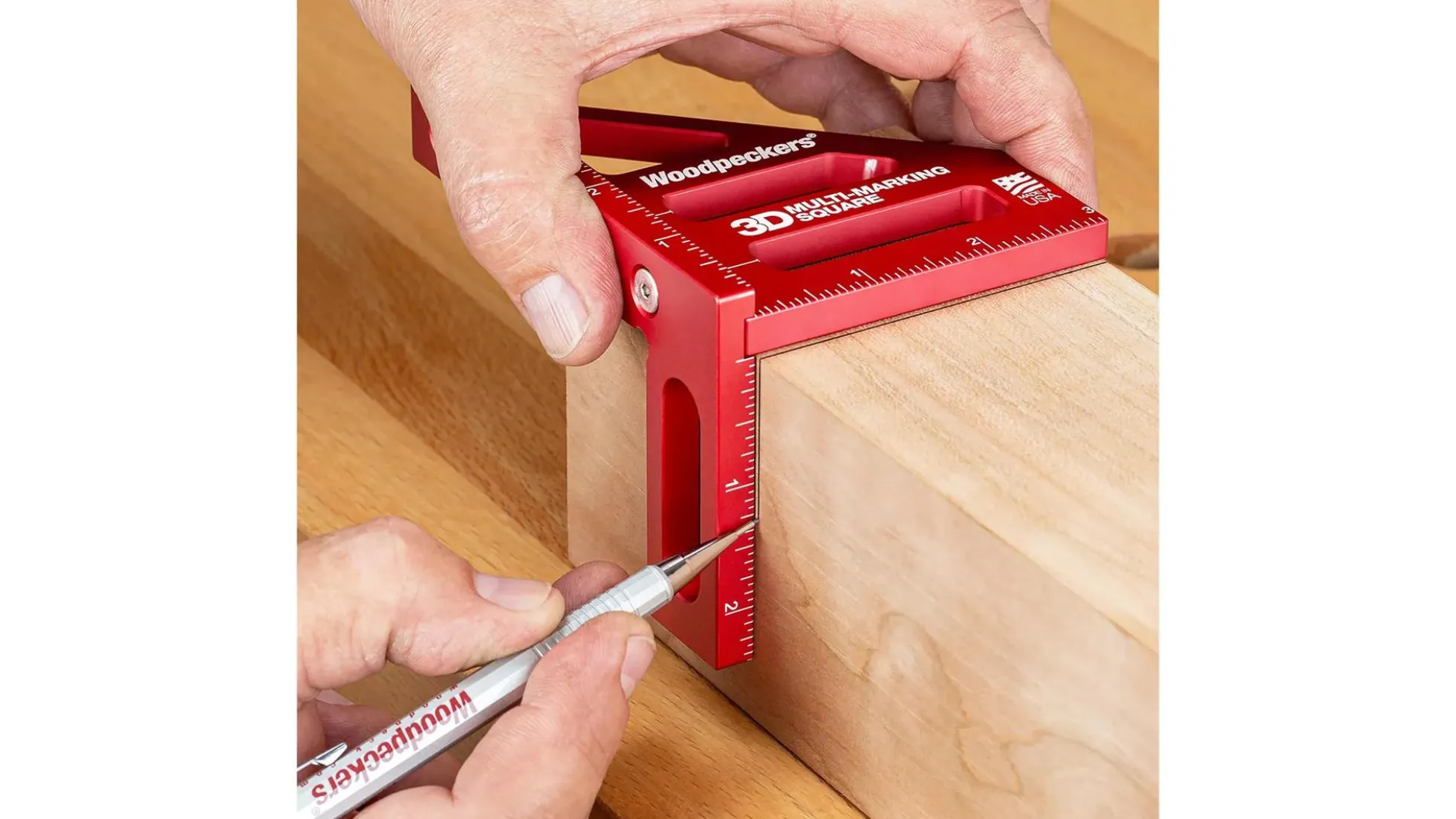 Woodpeckers 3D Multi-Marking Square