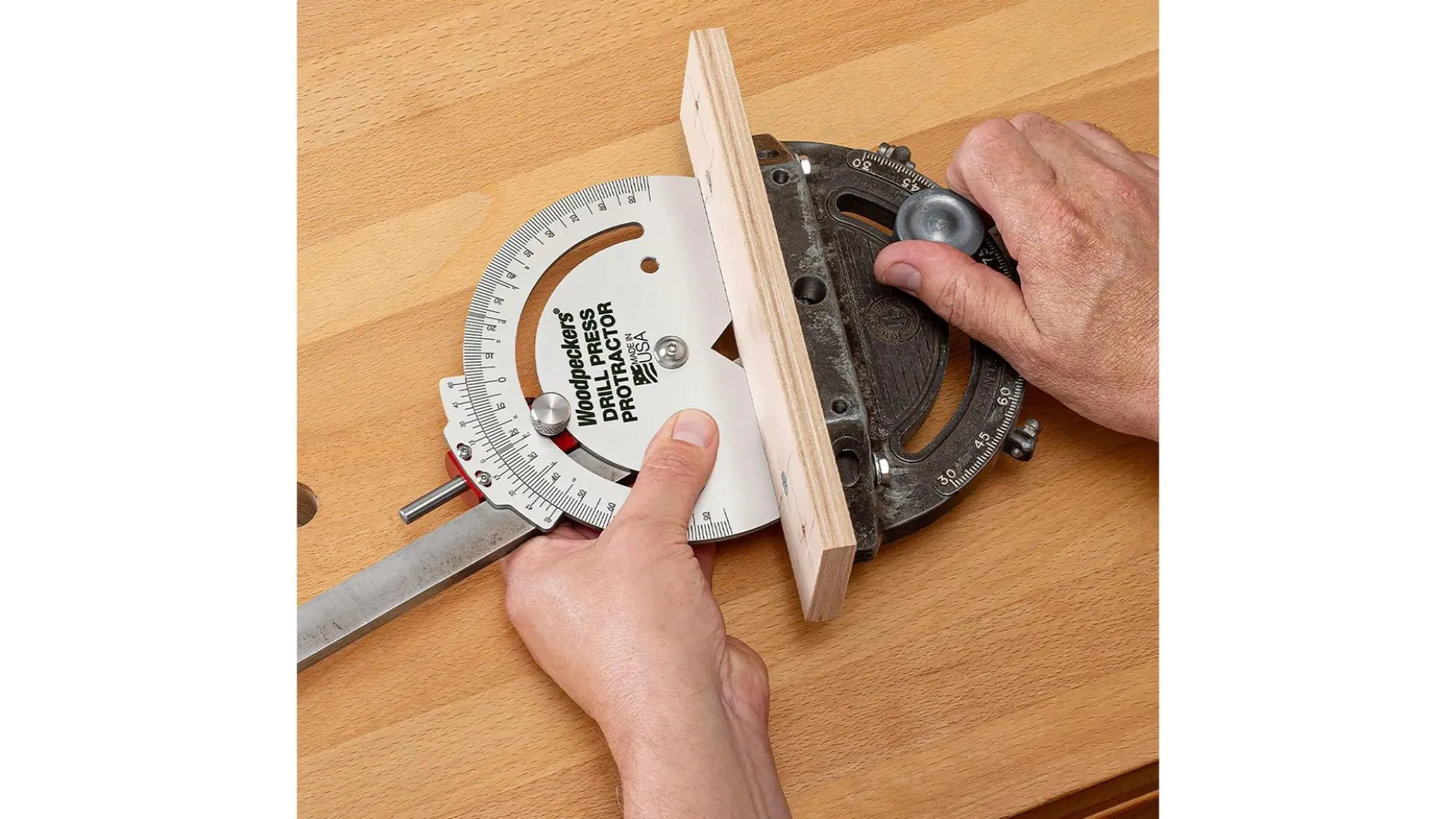 Woodpeckers Drill Press Protractor