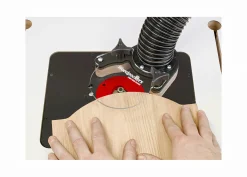 Woodpeckers Freifräsanschlag mit Schutzschild