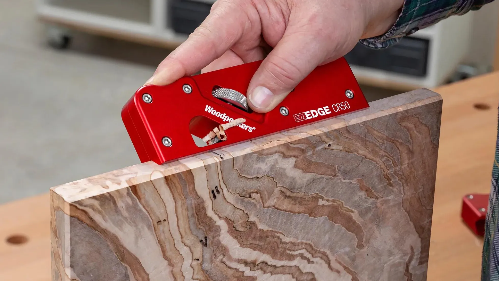Woodpeckers Hobelmesser, Fase: 45°