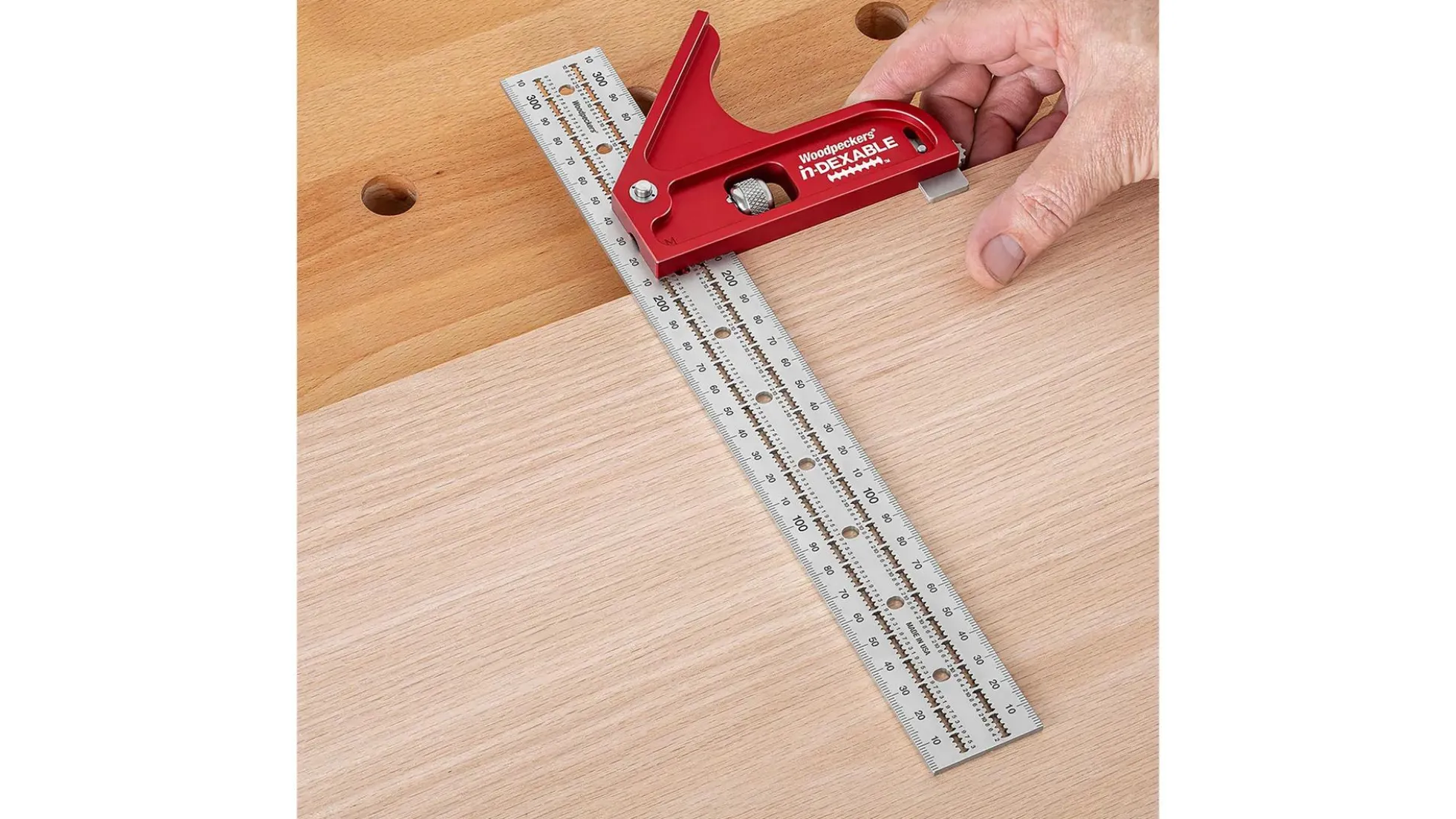 Woodpeckers in-Dexable Combination Square