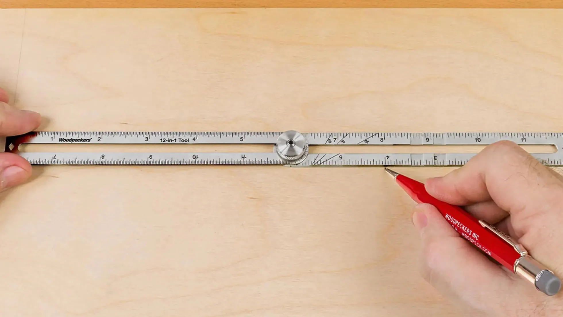 WOODPECKERS 12-In-1 Layout Tool, metrisch
