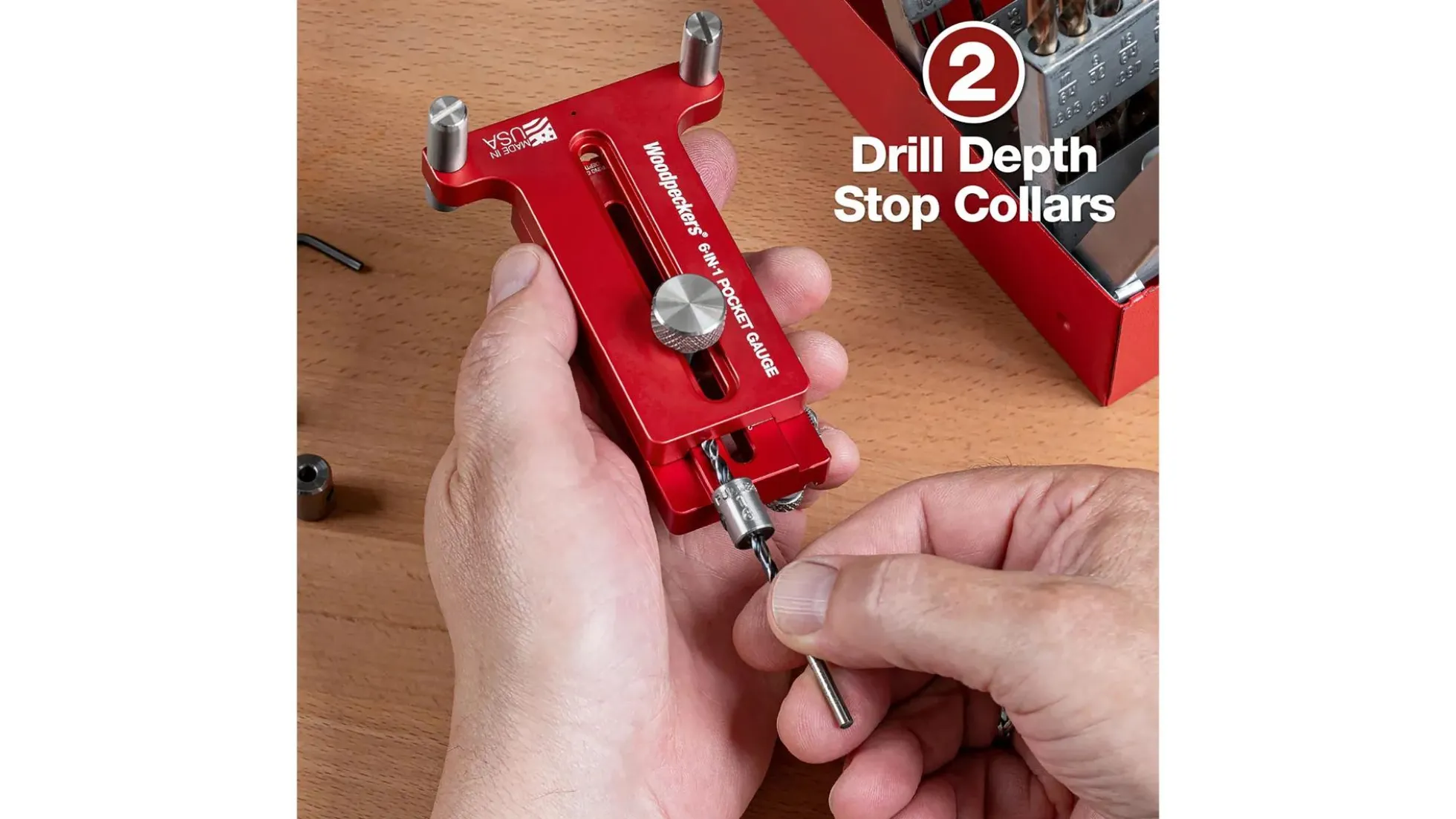 WOODPECKERS 6 in 1 Shop Gauge