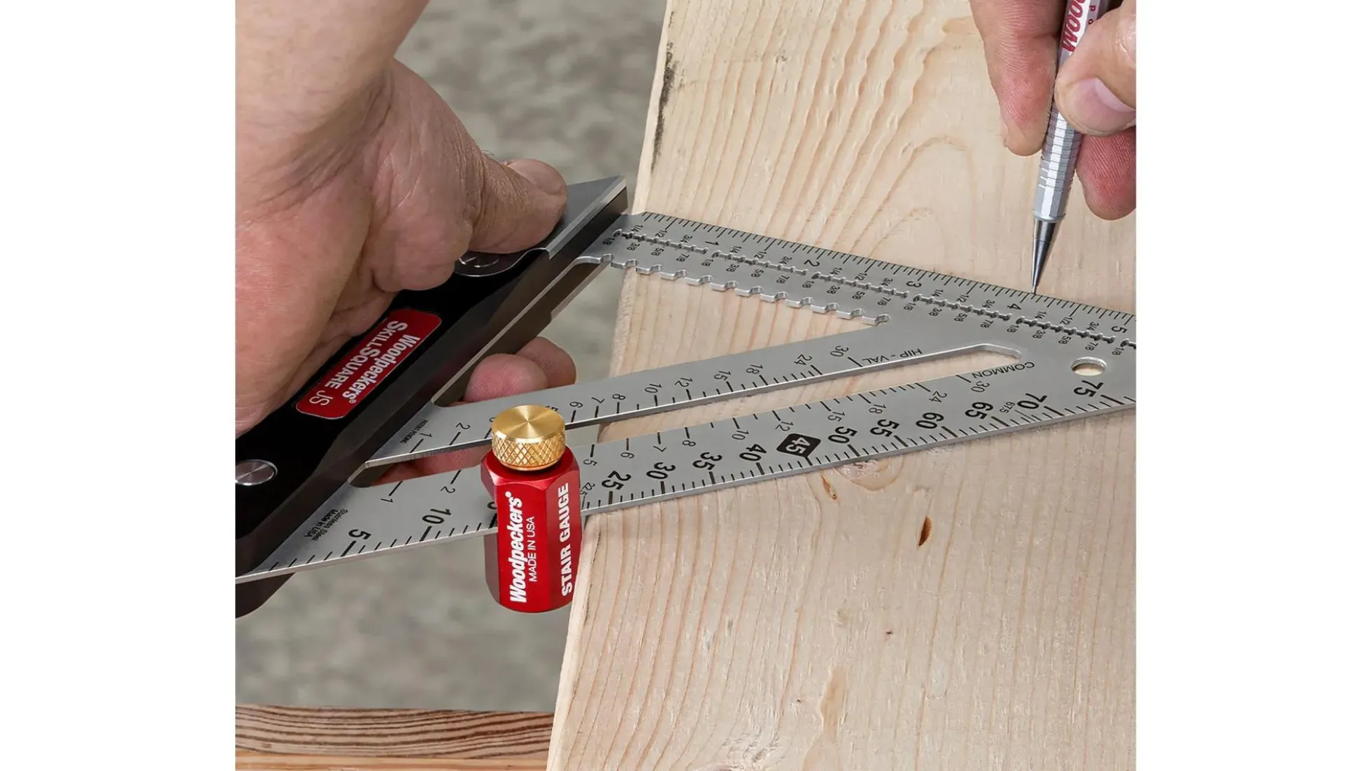 Woodpeckers Klemmanschläge für Anreißwinkel