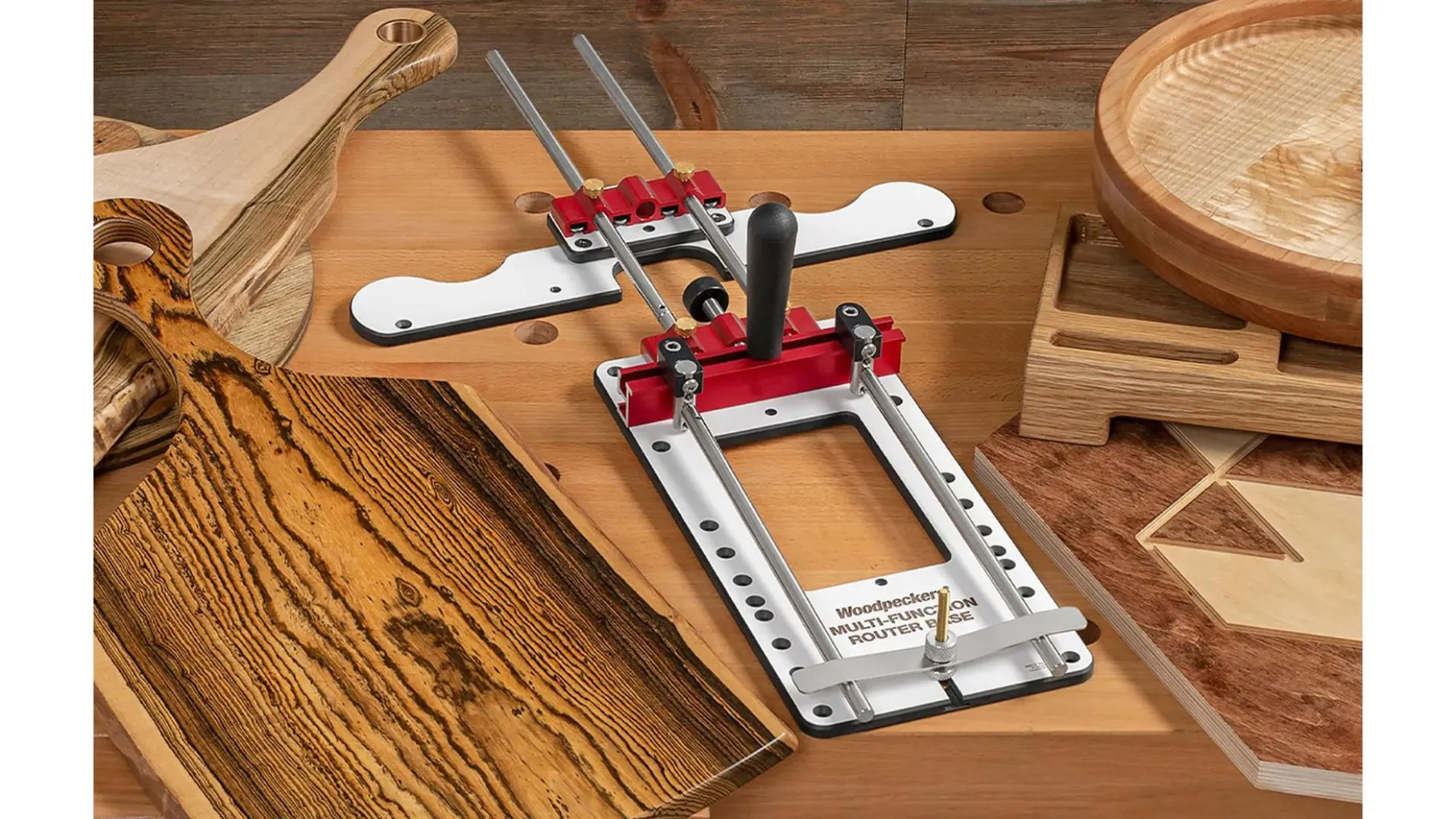 WOODPECKERS Multifunktions-Adapterplatte MFRB 516-21