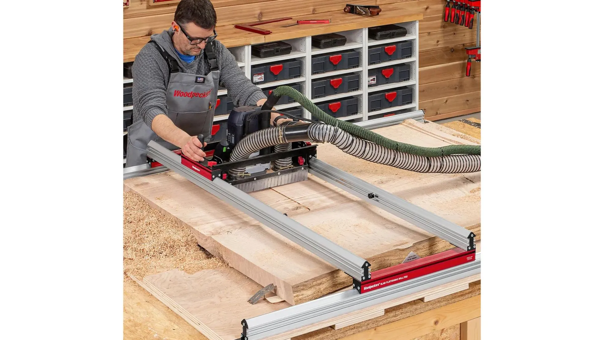 Woodpeckers SLAB FLATTENING MILL PRO
