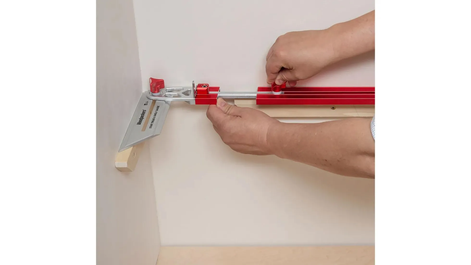 WOODPECKERS Stair Tread & Shelf Gauge