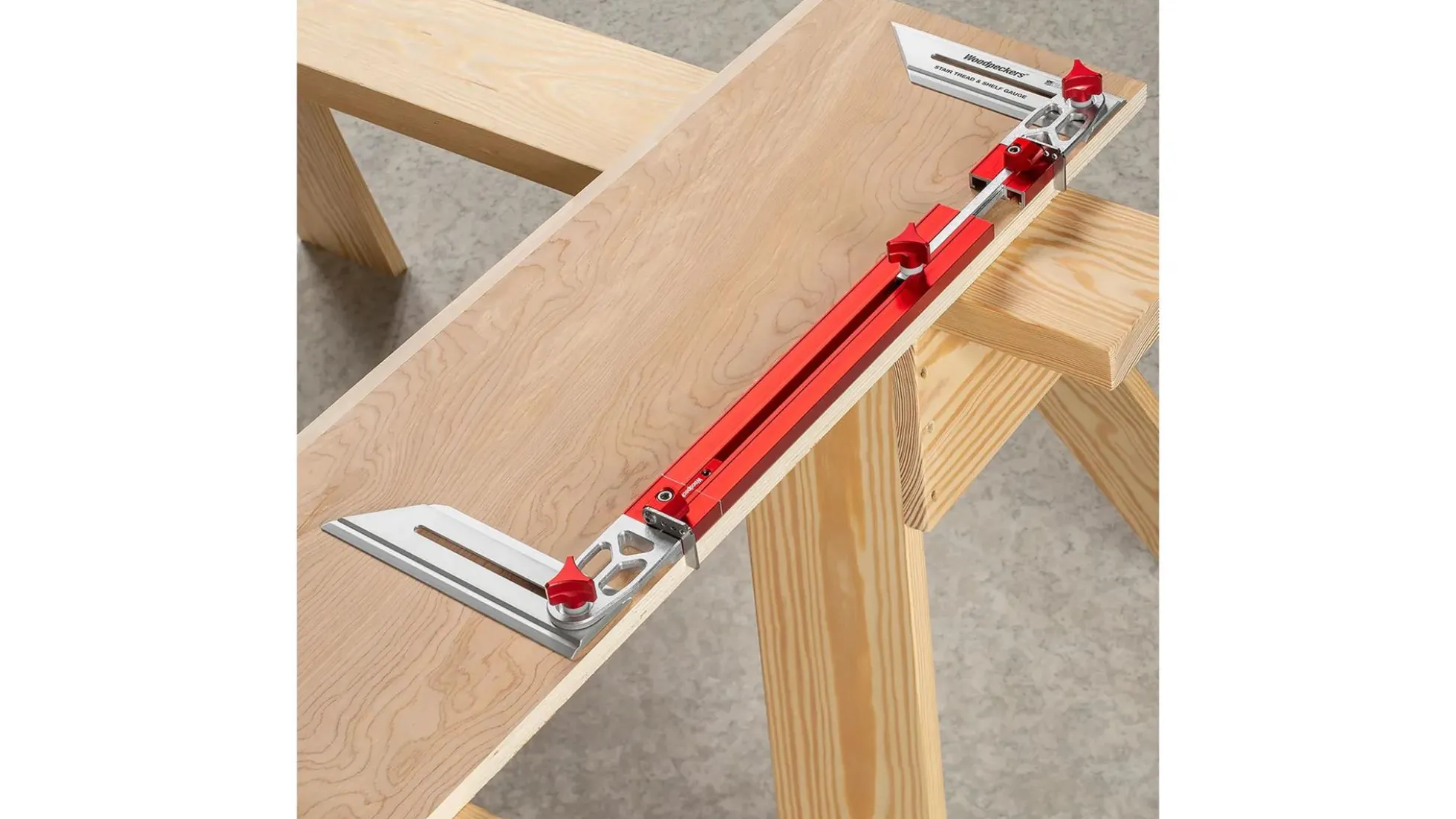 WOODPECKERS Stair Tread & Shelf Gauge