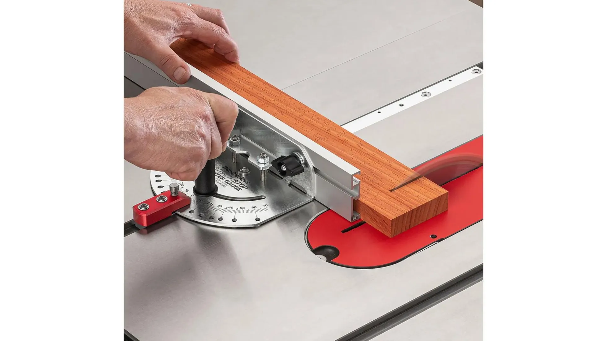 WOODPECKERS Stealth Stop Miter Gauge