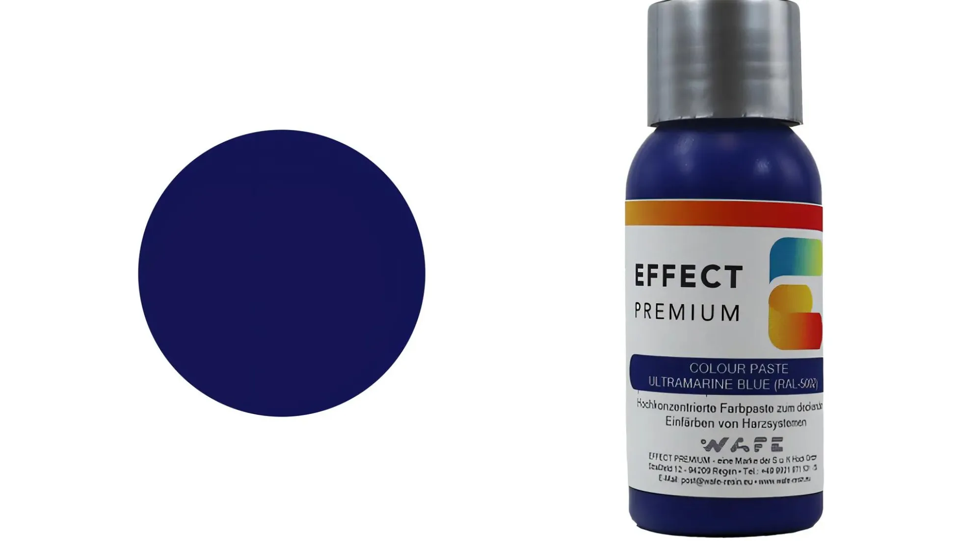 Woodresin Farbpaste Ultramarineblau