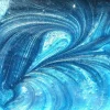 Woodresin Metallic Pigment Ozeanblau