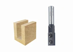 WPL Nutfräser Z2 D 16 x 28 mm