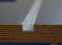 3x Aluminium-Profilschiene 1200 mm & Kegelsenker