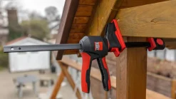 2x Drehgriff-Einhandzwingen EZ360-45 + Titebond Holzleim D4