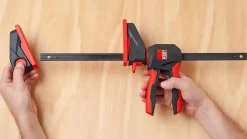2x Drehgriff-Einhandzwingen EZ360-60 + Titebond Holzleim D4