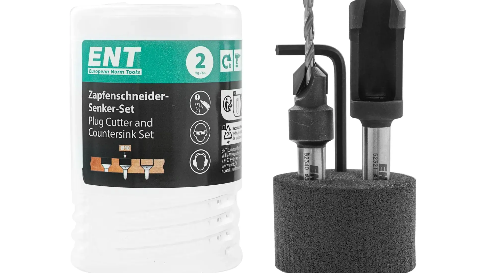 Zapfenschneider-Senker-Set D 10 | D1 3