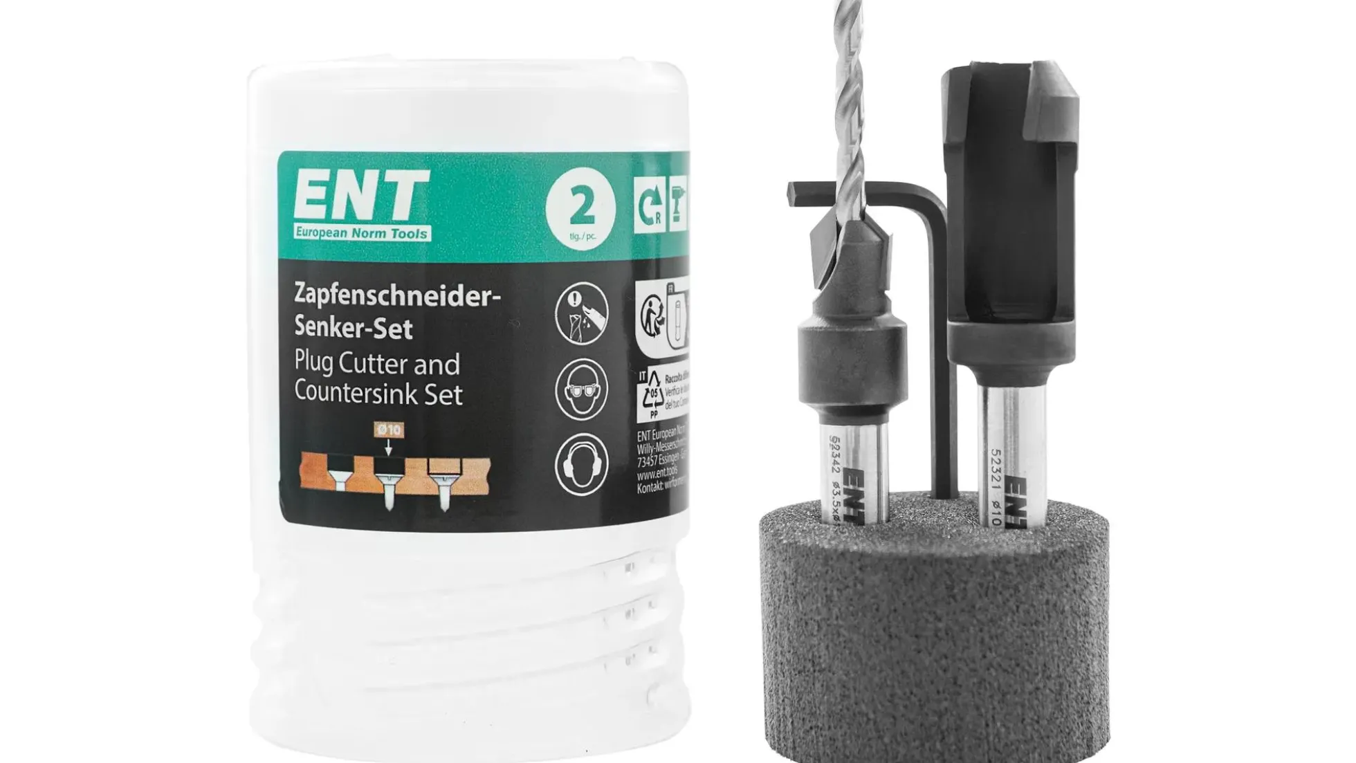 Zapfenschneider-Senker-Set D 10 | D1 3,5