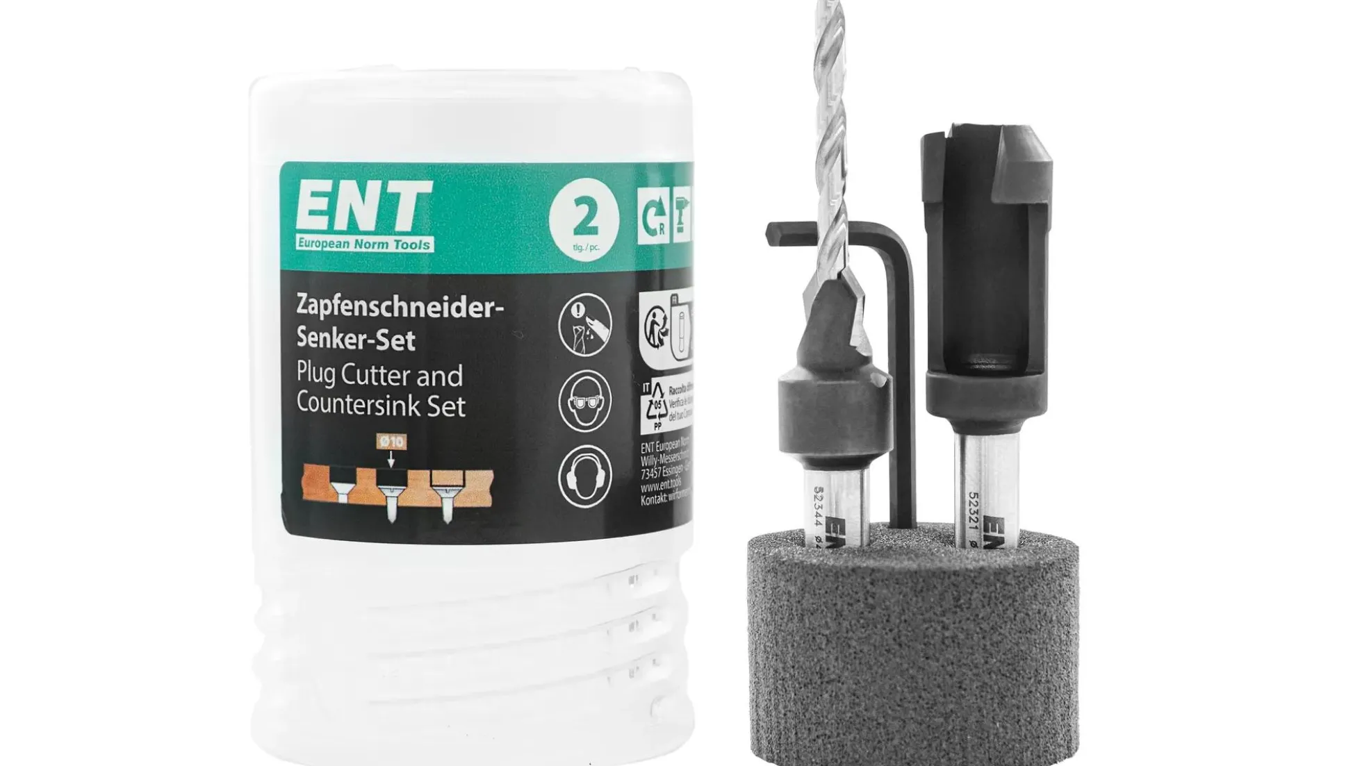 Zapfenschneider-Senker-Set D 10 | D1 4,0