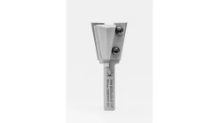 Zinkenfräser mit Wendemesser 10°D25