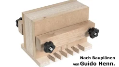 Zinkenfrässchablone, Selbstbau, Template Master